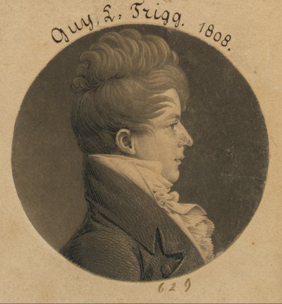 Guy L. Trigg av Charles Balthazar Julien Févret de Saint-Mémin
