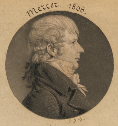 Hugh Tenant Weedon Mercer av Charles Balthazar Julien Févret de Saint-Mémin