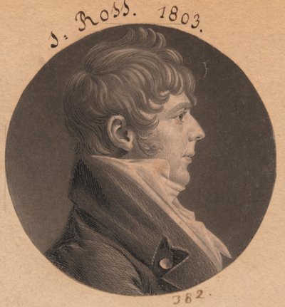 J. Ross av Charles Balthazar Julien Févret de Saint-Mémin