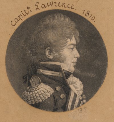 James Lawrence av Charles Balthazar Julien Févret de Saint-Mémin