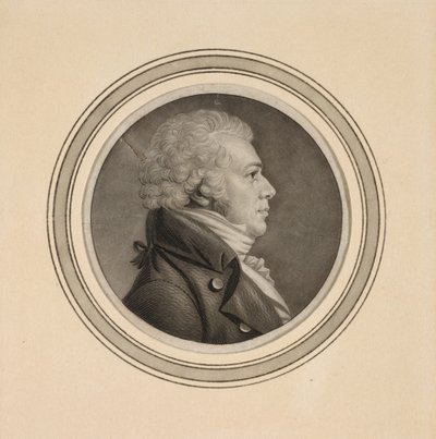 John Samuel Sherburne av Charles Balthazar Julien Févret de Saint-Mémin