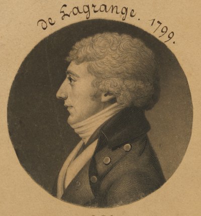 Joseph E. G. M. de la Grange av Charles Balthazar Julien Févret de Saint-Mémin