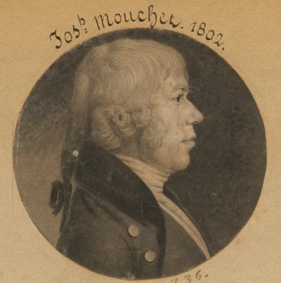 Joseph Mouchet av Charles Balthazar Julien Févret de Saint-Mémin