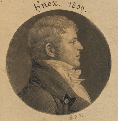 Knox av Charles Balthazar Julien Févret de Saint-Mémin