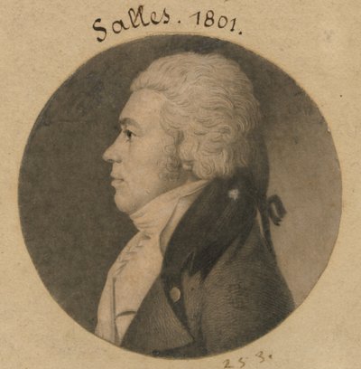 Lewis Salles av Charles Balthazar Julien Févret de Saint-Mémin