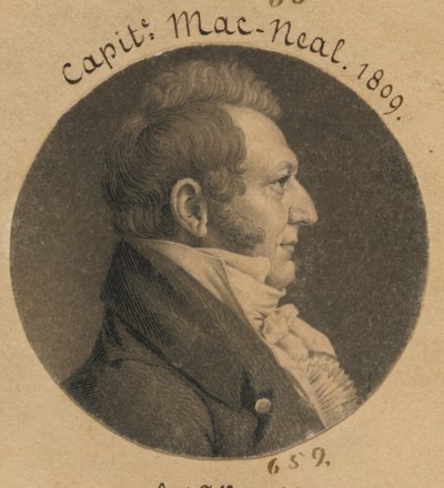 Neil McNeill av Charles Balthazar Julien Févret de Saint-Mémin