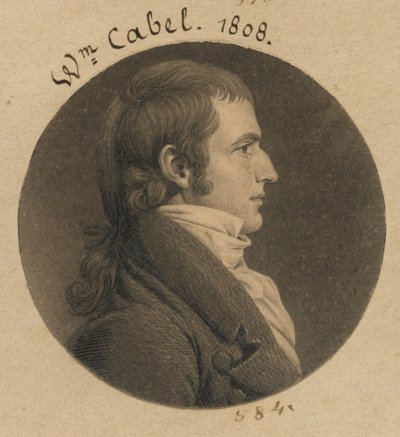 Nicholas Cabell, Jr. av Charles Balthazar Julien Févret de Saint-Mémin