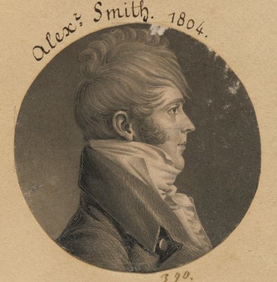 Muligens Alexander Smith av Charles Balthazar Julien Févret de Saint-Mémin