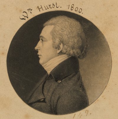 Möglicherweise Jonathan Harvey Hurst av Charles Balthazar Julien Févret de Saint-Mémin