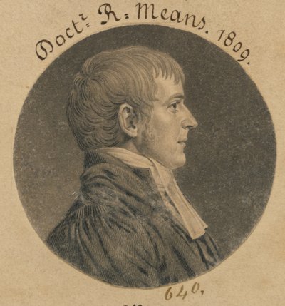 Robert Means av Charles Balthazar Julien Févret de Saint-Mémin