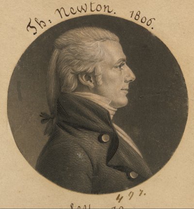 Thomas Newton, Jr. av Charles Balthazar Julien Févret de Saint-Mémin