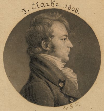 Thomas Weston Thompson av Charles Balthazar Julien Févret de Saint-Mémin