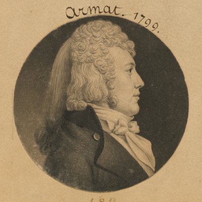 Thomas Wright Armat av Charles Balthazar Julien Févret de Saint-Mémin