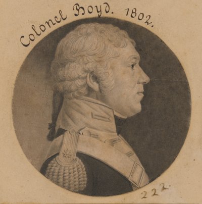 William Boyd av Charles Balthazar Julien Févret de Saint-Mémin