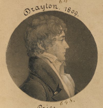 William Drayton av Charles Balthazar Julien Févret de Saint-Mémin