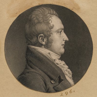 William Peter Van Ness av Charles Balthazar Julien Févret de Saint-Mémin