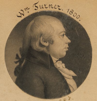 William Turner av Charles Balthazar Julien Févret de Saint-Mémin
