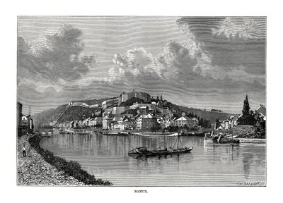 Namur, Belgia, 1879 av Charles Barbant