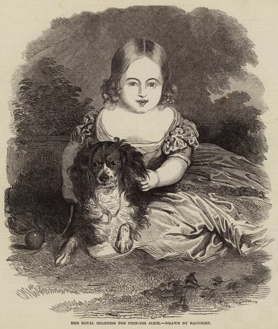 Hennes Kongelige Høyhet Prinsesse Alice av Charles Baugniet
