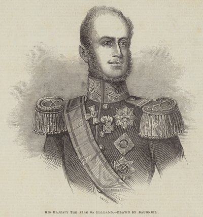 Hans Majestet Kongen av Holland av Charles Baugniet