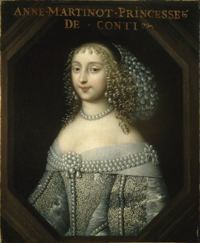 Anne Marie Martinozzi 1637-1672, prinsesse av Conti, ca 1665. av Charles Beaubrun