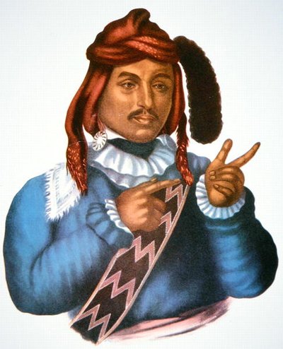 Sjef Itcho Tustenneggee av Charles Bird King