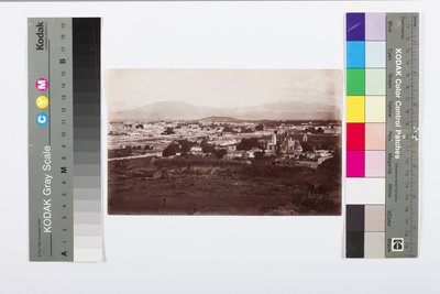 Orizaba Peak and Settlement, ca. 1900 (albumintrykk) av Charles Burlingame Waite