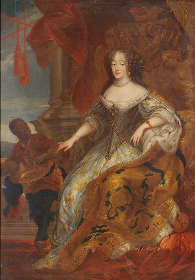 Marie Jeanne Baptiste 1644-1724, hertuginne av Savoy, 1600-tallet. av Charles Claude Dauphin