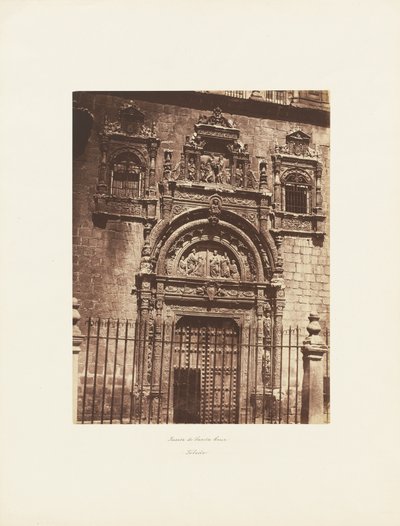 Holy Cross Gate, Toledo av Charles Clifford