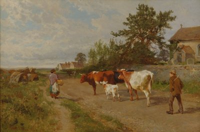 Går til markedet, 1895 av Charles Collins