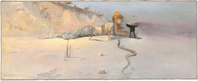 Varm vind, 1889 av Charles Edward Conder
