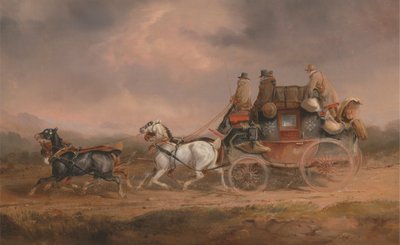 Mail Coaches on the Road: Louth-London Royal Mail utvikler seg med fart av Charles Cooper Henderson