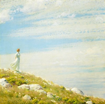 En luftig dag av Charles Courtney Curran