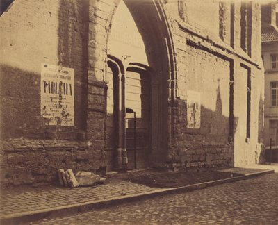 [Døråpning til Predikheevenkerk, Gent, Belgia], ca. 1858. av Charles D
