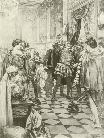 Rigoletto, akt I scene i (dypptrykk) av Charles D. Graves