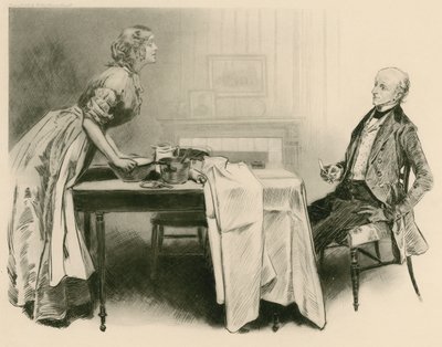Dick Swiveler og marsjoninnen av Charles Dana Gibson