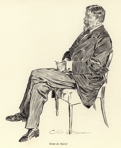 George Du Maurier, portrett av Charles Dana Gibson