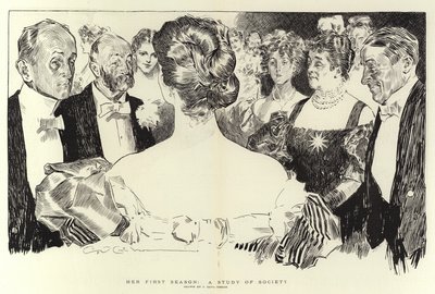 Hennes første sesong, en studie av samfunnet av Charles Dana Gibson
