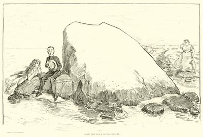 Illustrasjon for The Social Ladder av Charles Dana Gibson