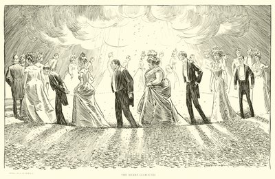 Illustrasjon for The Social Ladder av Charles Dana Gibson