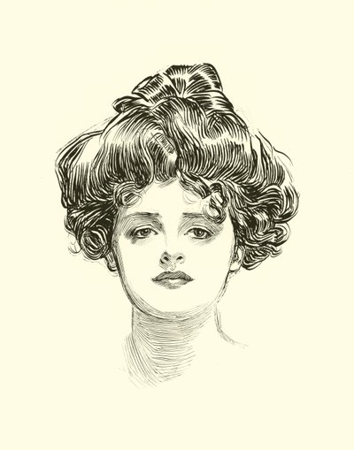 Illustrasjon for The Social Ladder av Charles Dana Gibson
