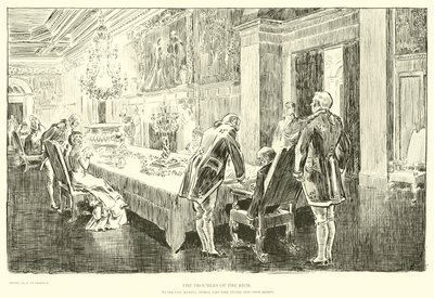 Illustrasjon for The Social Ladder av Charles Dana Gibson