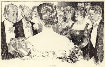 Vertinnen din av Charles Dana Gibson