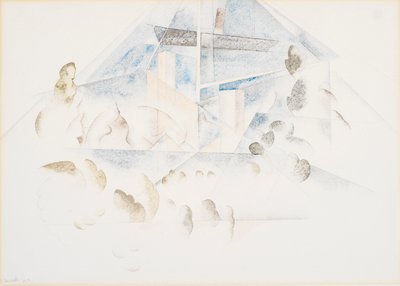 Bermuda, master og løvverk av Charles Demuth