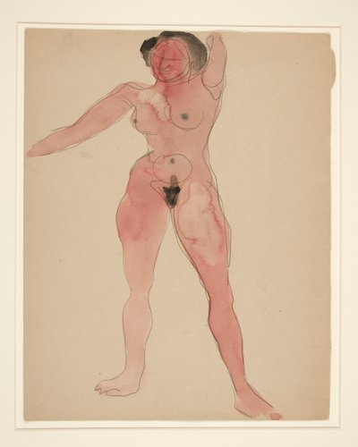 Naken kvinne av Charles Demuth