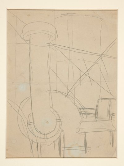 Studie for Pacquebot av Charles Demuth