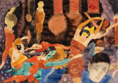 Den røde dødens maske av Charles Demuth