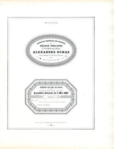 Typografiske maler for offisielle dokumenter (trykt) av Charles Derriey