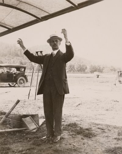 Portrett av Albert Francis Zahm 1862-1954, 1914. av Charles Doolittle Walcott