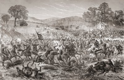 Slaget ved Boonsboro, Maryland, 8. juli av Charles E.H. (after) Bonwill